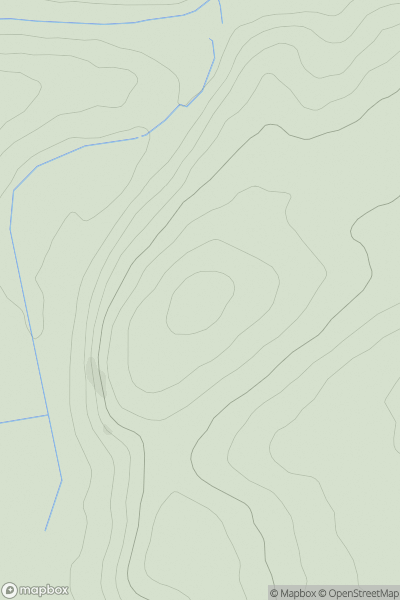 Thumbnail image for Barrow Hill [South Central England] [ST993234] showing contour plot for surrounding peak